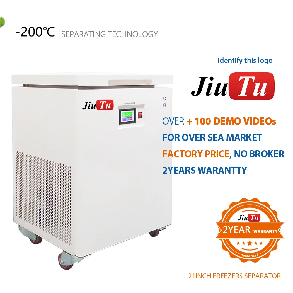 Jiutu большой 21-дюймовый холодный ЖК-сепаратор машина для разделения стекла с
