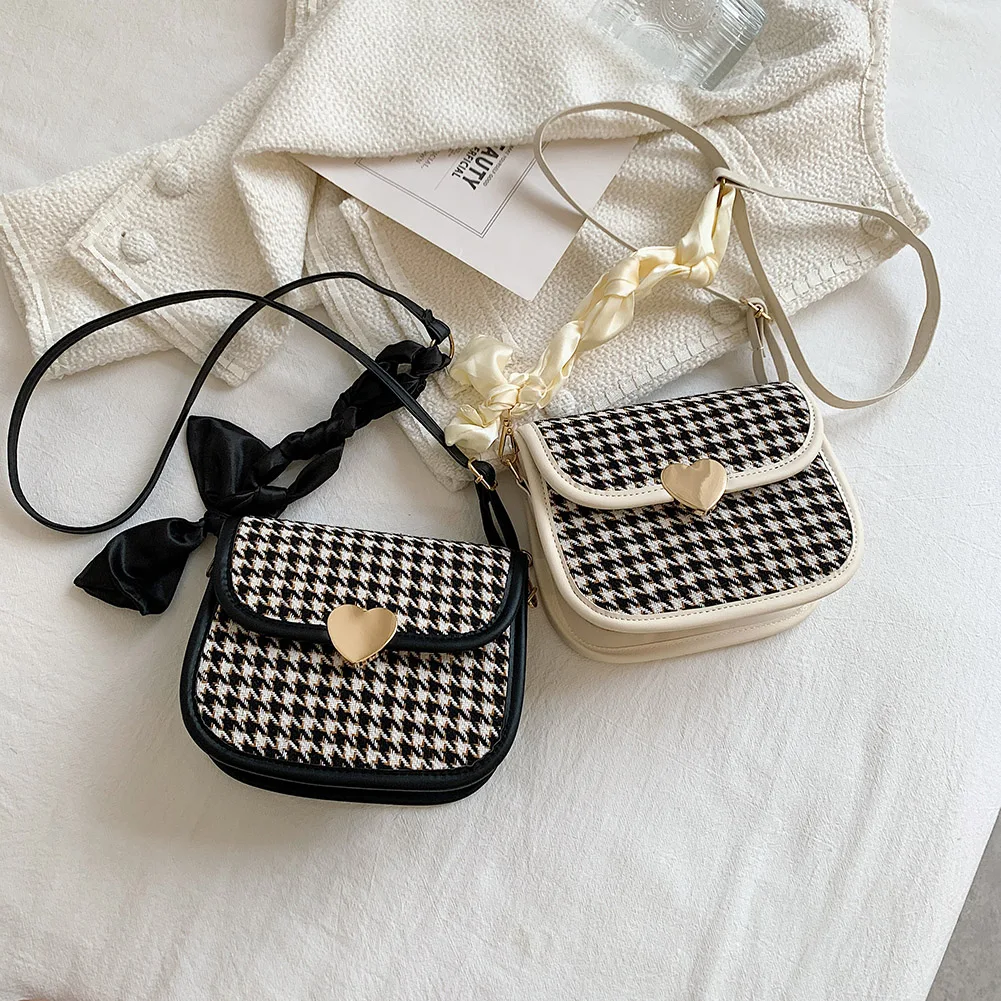 Retro Fashion Plaid Printing Crossbody Bags for Women Casual Woolen Cloth Shoulder Bags Female Small Flap Messenger Bags Handbag
Retro Fashion Plaid Printing Crossbody Bags for Women Casual Woolen Cloth Shoulder Bags Female Small Flap Messenger Bags Handbag