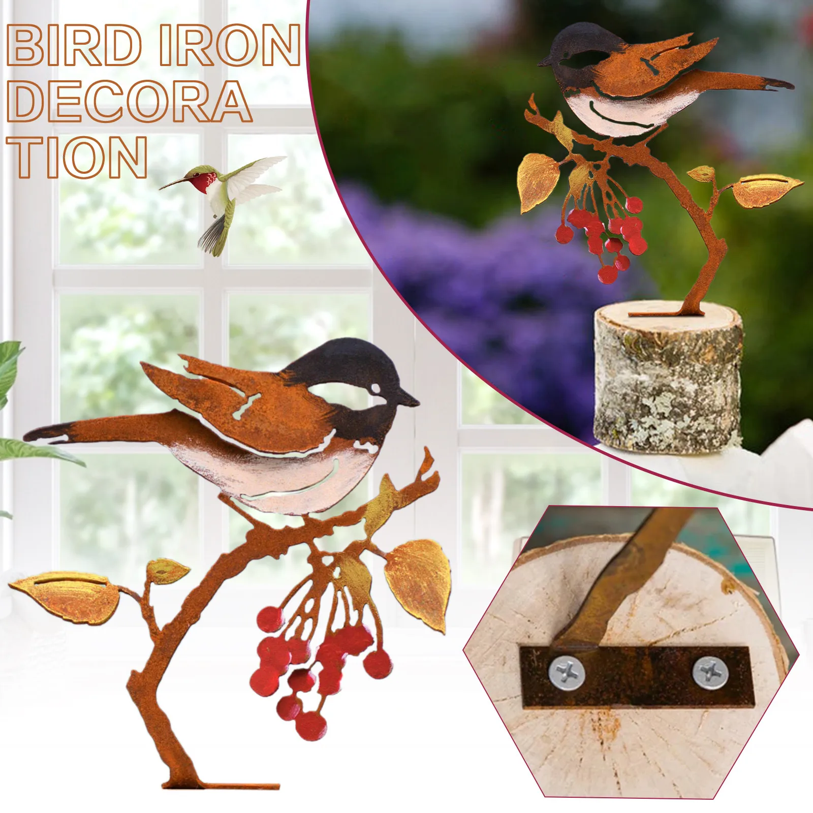 Garden Metal Hand Painted On Flowering Garden Bird Ornaments Home Decorationird Series Ornaments Home Decoration Accessories
Garden Metal Hand Painted On Flowering Garden Bird Ornaments Home Decorationird Series Ornaments Home Decoration Accessories