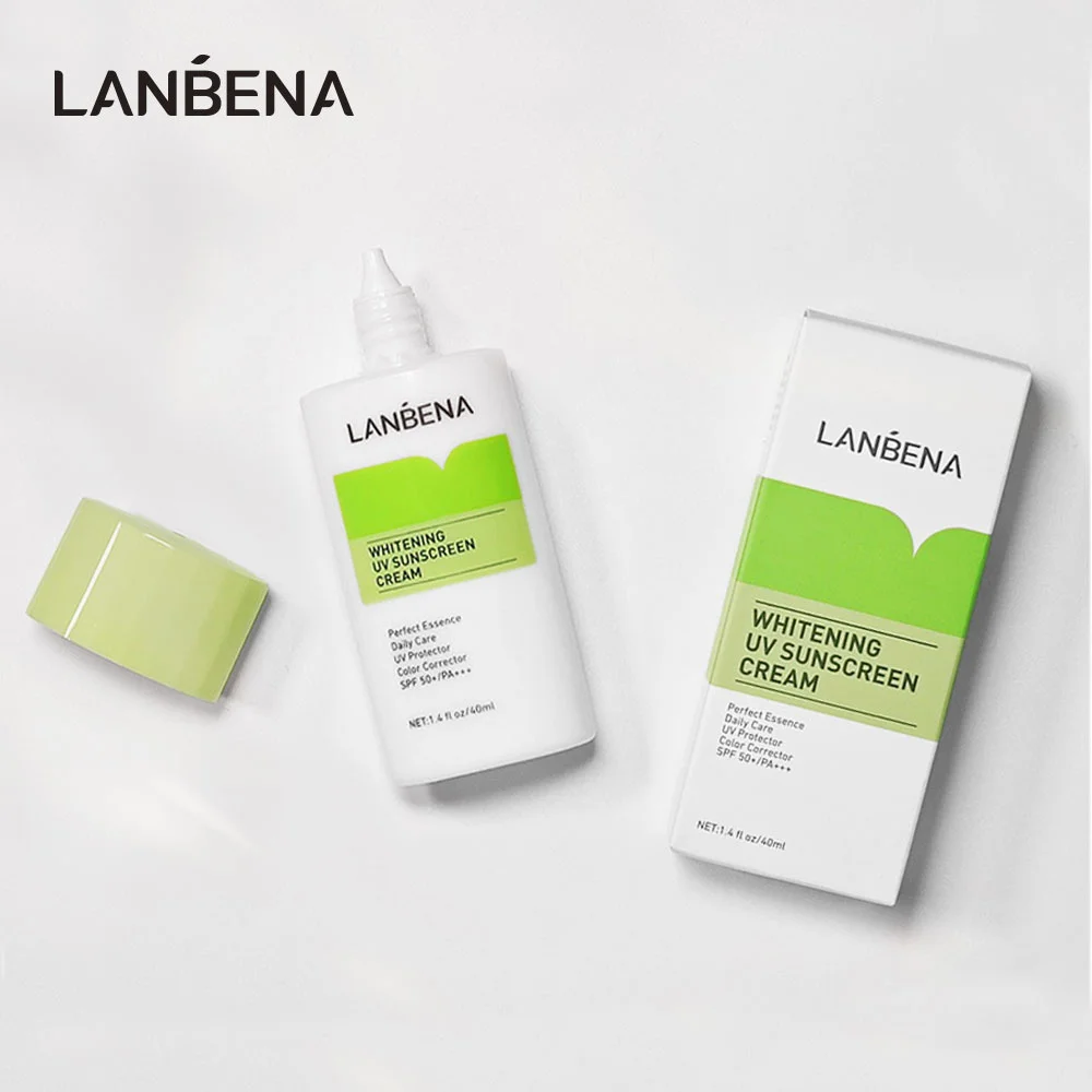 LANBENA Uv Sunscreen Cream Spf 50 Body Face Whitening Cream Make Up Brightening Moisturizing Anti-Aging Oil Control Sun Block
LANBENA Uv Sunscreen Cream Spf 50 Body Face Whitening Cream Make Up Brightening Moisturizing Anti-Aging Oil Control Sun Block