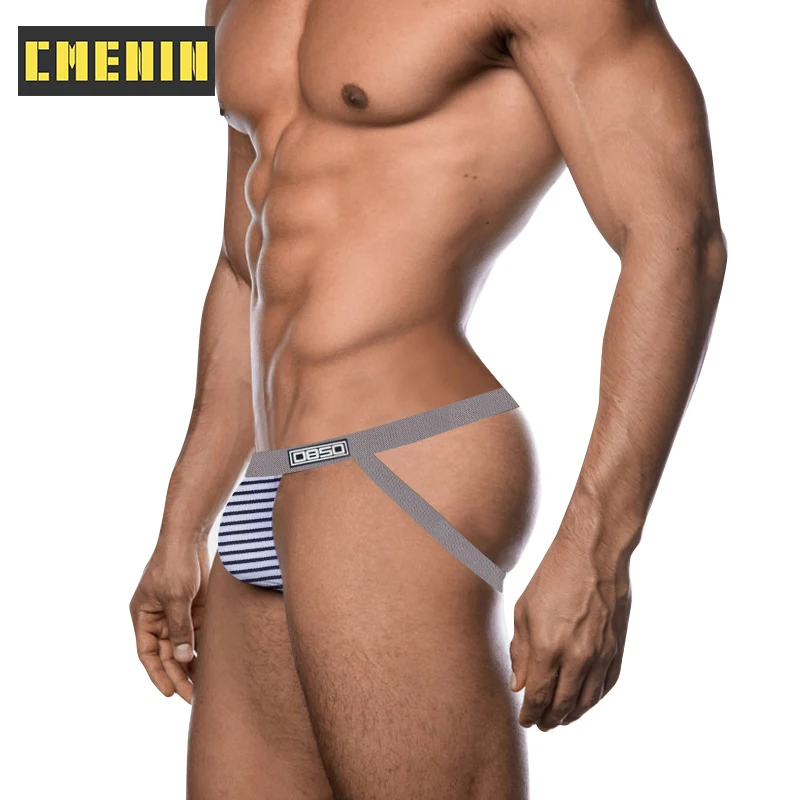 Fashion Cotton Stripe Underpants Gay Men Sexy Man's Underwear Thong Men Jockstrap Quick Dry Men's thong And G strings U Pouch 
Fashion Cotton Stripe Underpants Gay Men Sexy Man's Underwear Thong Men Jockstrap Quick Dry Men's thong And G strings U Pouch