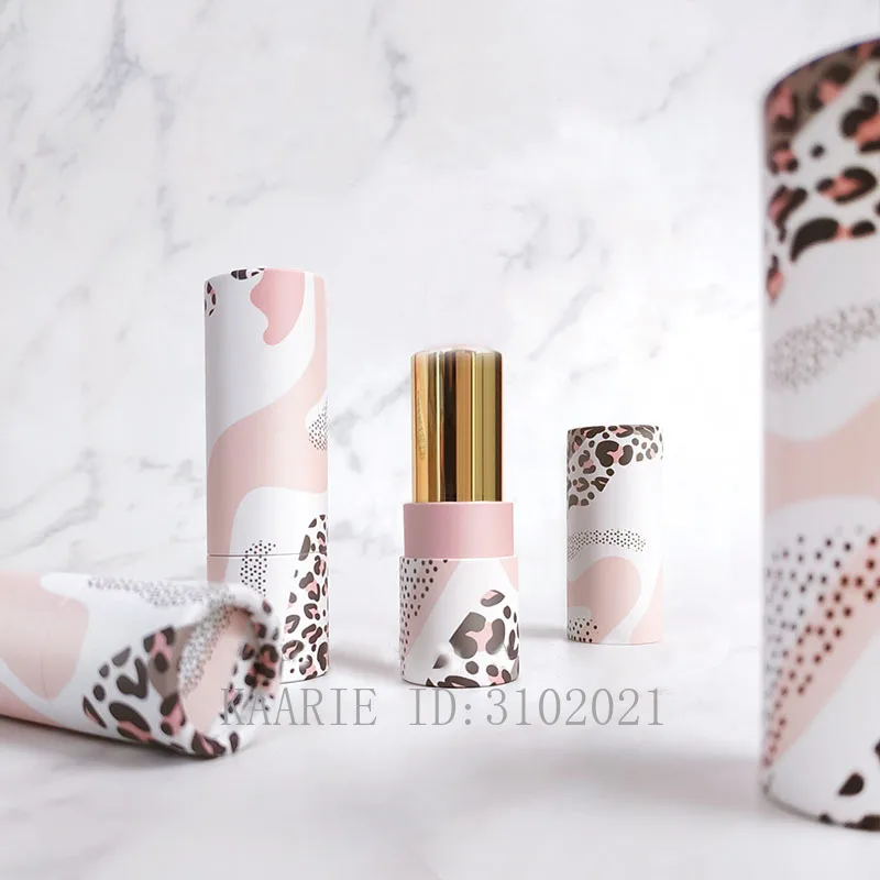 12.1mm Empty Kraft Paper Pink Beauty Makeup Tool Lip Balm Tube, Cosmetic Lipstick Refillable Bottle, Portable Lip Rouge Package
12.1mm Empty Kraft Paper Pink Beauty Makeup Tool Lip Balm Tube, Cosmetic Lipstick Refillable Bottle, Portable Lip Rouge Package