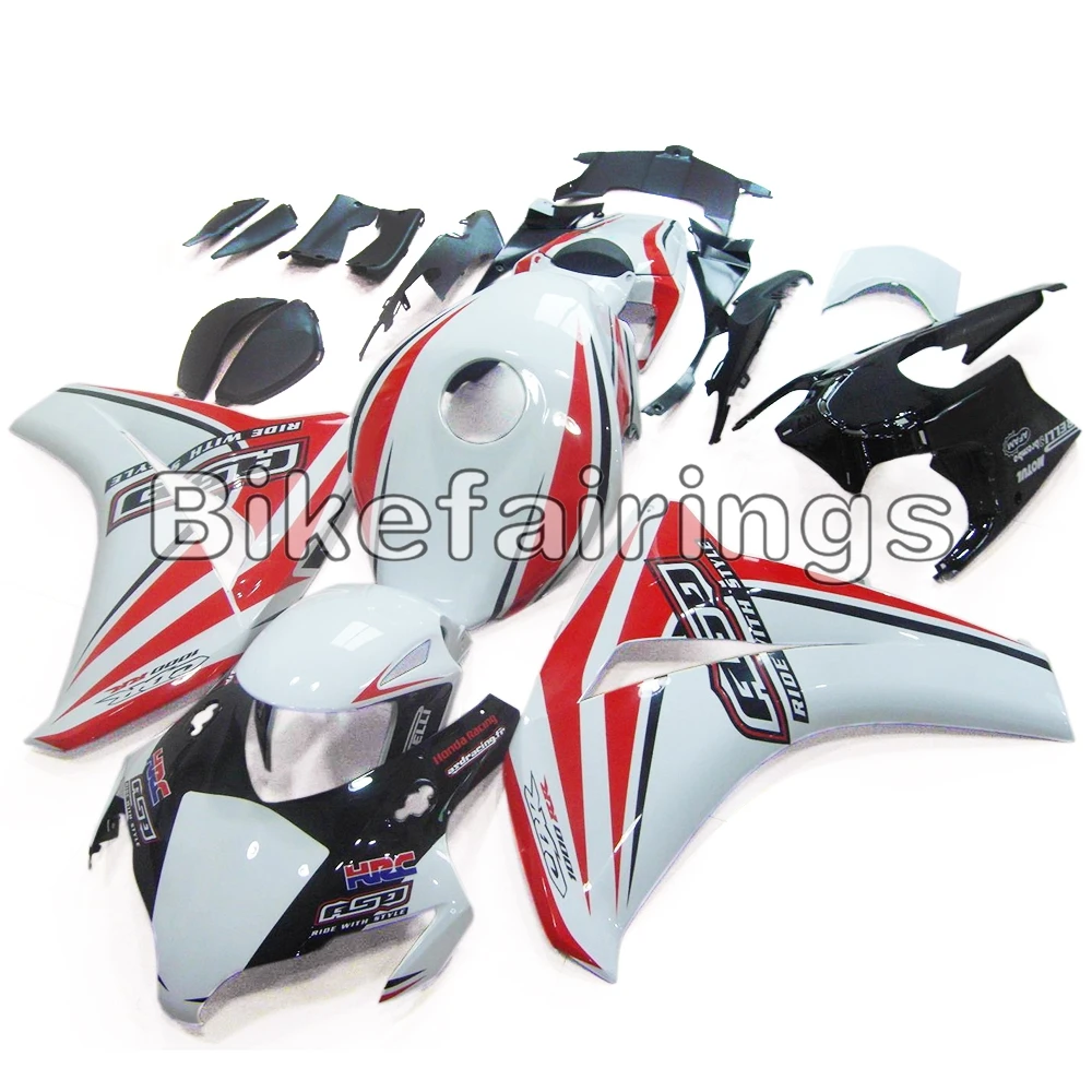 Комплект обтекателей для Honda 2008 2009 2010 2011 CBR1000RR красный белый черный|Накладки и