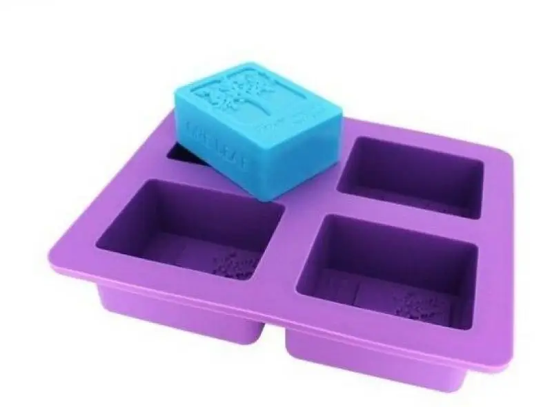 Purple Rectangle Silicone Mold Tree Shaped 4 Hole Square Soap Mold Arts And Crafts Chocolate Cake Molding Hand Making Tools
Purple Rectangle Silicone Mold Tree Shaped 4 Hole Square Soap Mold Arts And Crafts Chocolate Cake Molding Hand Making Tools