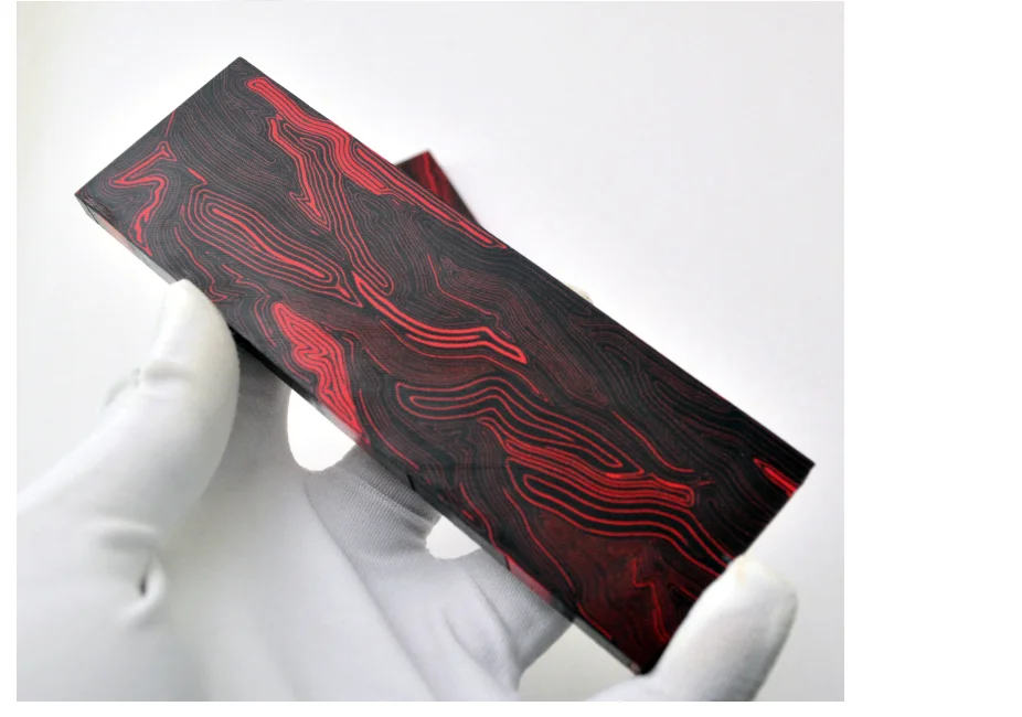G10 Micarta Template Board Sheet Black/Red Damascus Canvas Material for DIY Knife Handle Craft Supplies -1Piece
G10 Micarta Template Board Sheet Black/Red Damascus Canvas Material for DIY Knife Handle Craft Supplies -1Piece