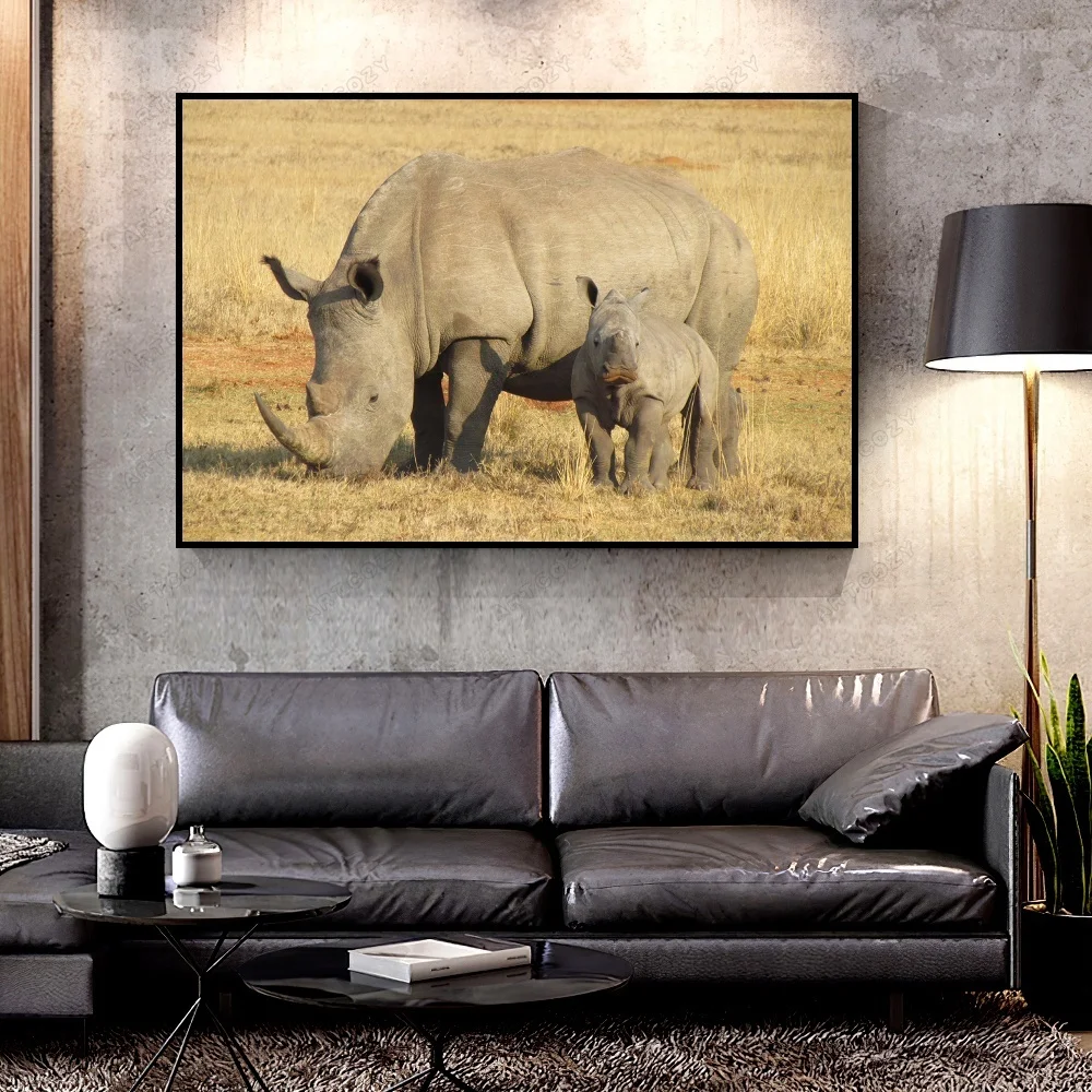 Artcozy Oil Canvas Painting rhino animal For Home Decoration Wall Art
Artcozy Oil Canvas Painting rhino animal For Home Decoration Wall Art