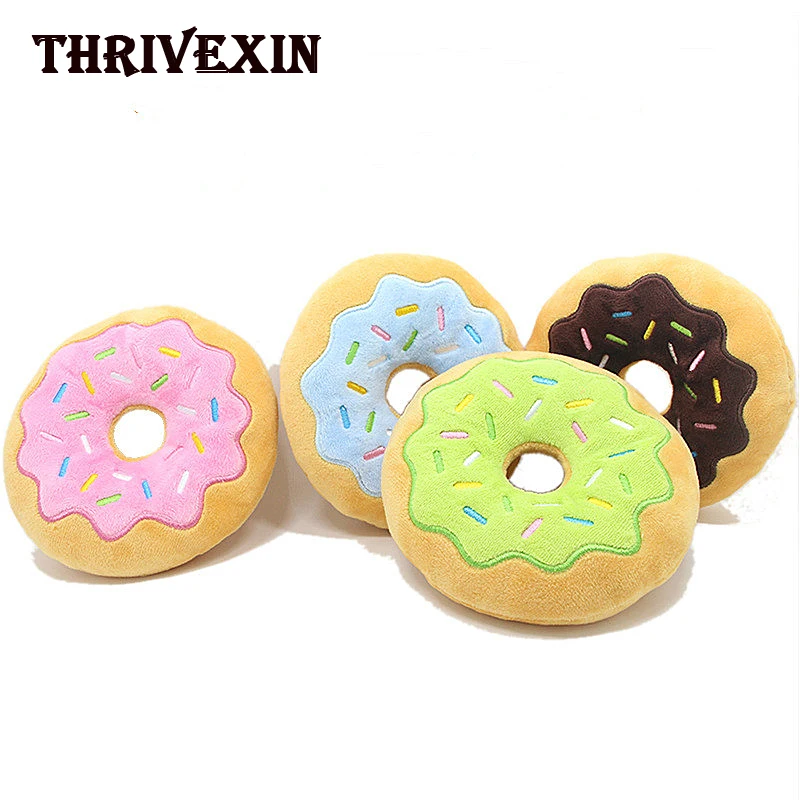 Dog Squeaky Toy Puppy Cat Plush Sounding Chew Training Smiling Cheese Plush Soft Stuffed Sweet Donut Shape Toys
Dog Squeaky Toy Puppy Cat Plush Sounding Chew Training Smiling Cheese Plush Soft Stuffed Sweet Donut Shape Toys