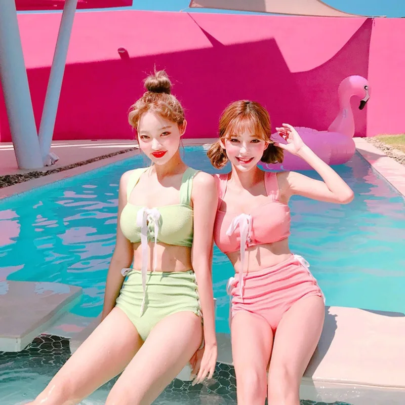Bikini Swimsuit Separate Female Girl Push-Up Swimwear For Sexy Korean Girls High Waist Split Bathing Suit Swimwear For Girls
Bikini Swimsuit Separate Female Girl Push-Up Swimwear For Sexy Korean Girls High Waist Split Bathing Suit Swimwear For Girls