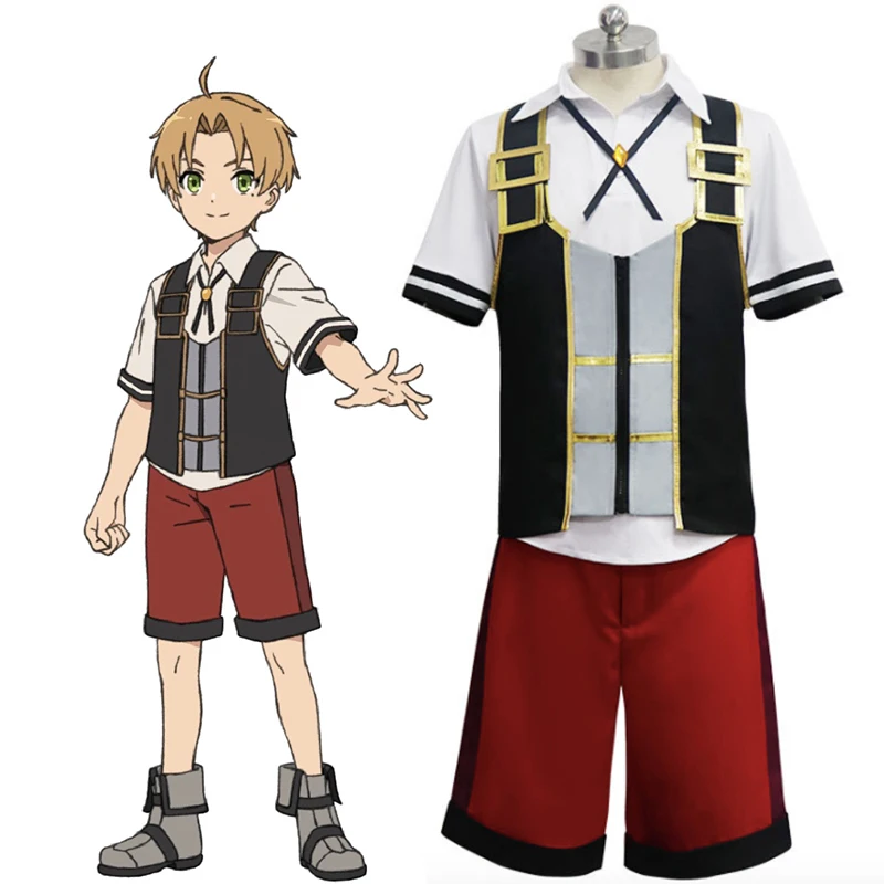 Anime Comic Mushoku Tensei Jobless Reincarnation Cosplay Costume Rudeus Greyrat Cosplay Costume Uniforms Clothes Suit Outfit Hot
Anime Comic Mushoku Tensei Jobless Reincarnation Cosplay Costume Rudeus Greyrat Cosplay Costume Uniforms Clothes Suit Outfit Hot