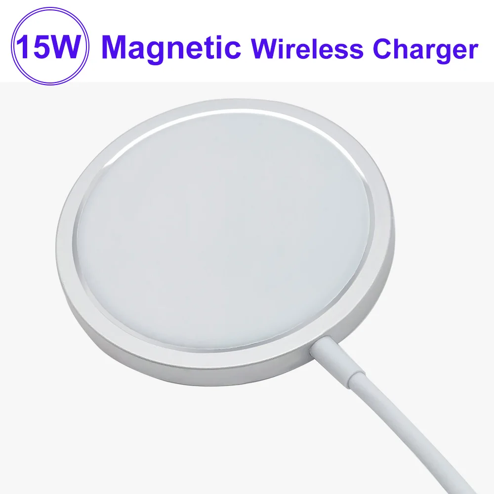 15W Magnetic 1:1 QI Wireless Inductive Charger Fast Charging For iPhone 12 Pro Max Mini Magnet Charger For Sumsung For Huawei
15W Magnetic 1:1 QI Wireless Inductive Charger Fast Charging For iPhone 12 Pro Max Mini Magnet Charger For Sumsung For Huawei