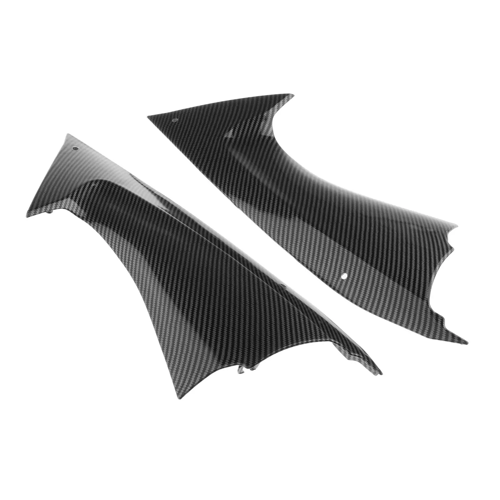 Left & Right Carbon Fiber Plastic Gas Tank Side Trim Covers Fairing Bodywork Fit Yamaha YZF-R6 R6 2008-2014
Left & Right Carbon Fiber Plastic Gas Tank Side Trim Covers Fairing Bodywork Fit Yamaha YZF-R6 R6 2008-2014