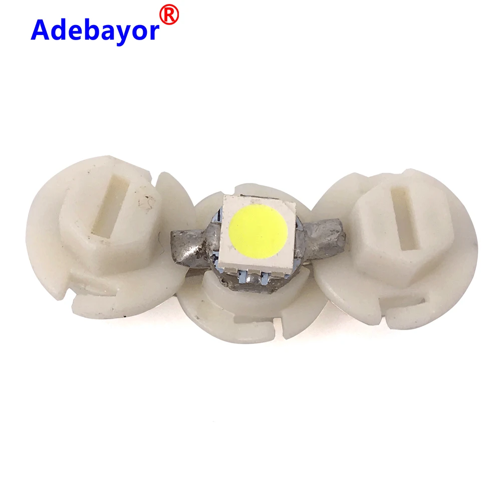 Белый 1000 шт. B8.4 светодиодный светильник для автомобиля Luces Para 1 s 1210 5050 SMD авто