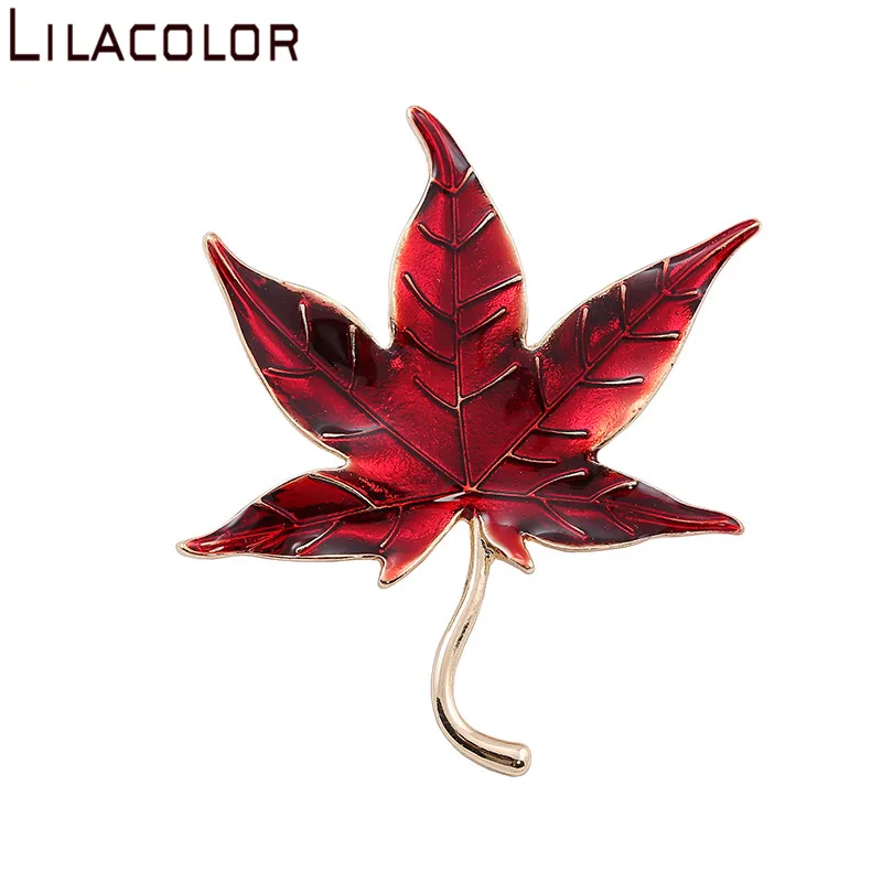 Lilacolor Fashion Retro Red Maple Leaf Brooch Pin For Women Suit Coat Vintage Metal Jewelry Christmas Accessories
Lilacolor Fashion Retro Red Maple Leaf Brooch Pin For Women Suit Coat Vintage Metal Jewelry Christmas Accessories