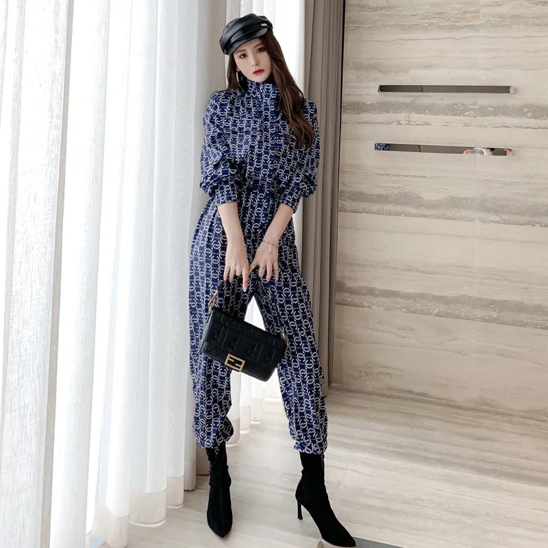 2021 Casual Streetwear Fashion Women Jumpsuit Drawstring Satin Printed Long Overalls Jumpsuits for Womens Office Lady Romper
2021 Casual Streetwear Fashion Women Jumpsuit Drawstring Satin Printed Long Overalls Jumpsuits for Womens Office Lady Romper