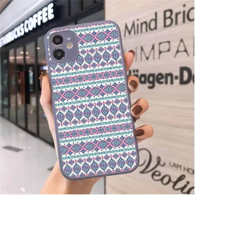 Vintage Indian Floral Henna Mandala Phone Case For iPhone 12 11 Mini Pro XR XS Max 7 8 Plus X Matte transparent Gray Back Cover
Vintage Indian Floral Henna Mandala Phone Case For iPhone 12 11 Mini Pro XR XS Max 7 8 Plus X Matte transparent Gray Back Cover