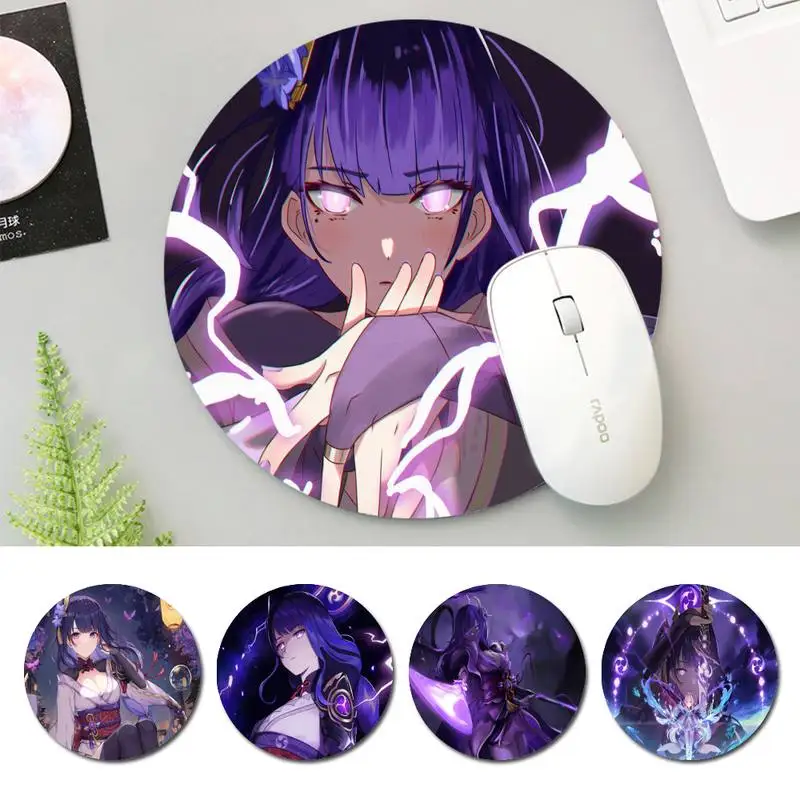 Fashion Genshin Raiden Shogun Mouse Pad Round Pads Family Laptop Gamer Rubber Mouse Mat MousePad Desk Gaming Mousepad Cup Mat
Fashion Genshin Raiden Shogun Mouse Pad Round Pads Family Laptop Gamer Rubber Mouse Mat MousePad Desk Gaming Mousepad Cup Mat