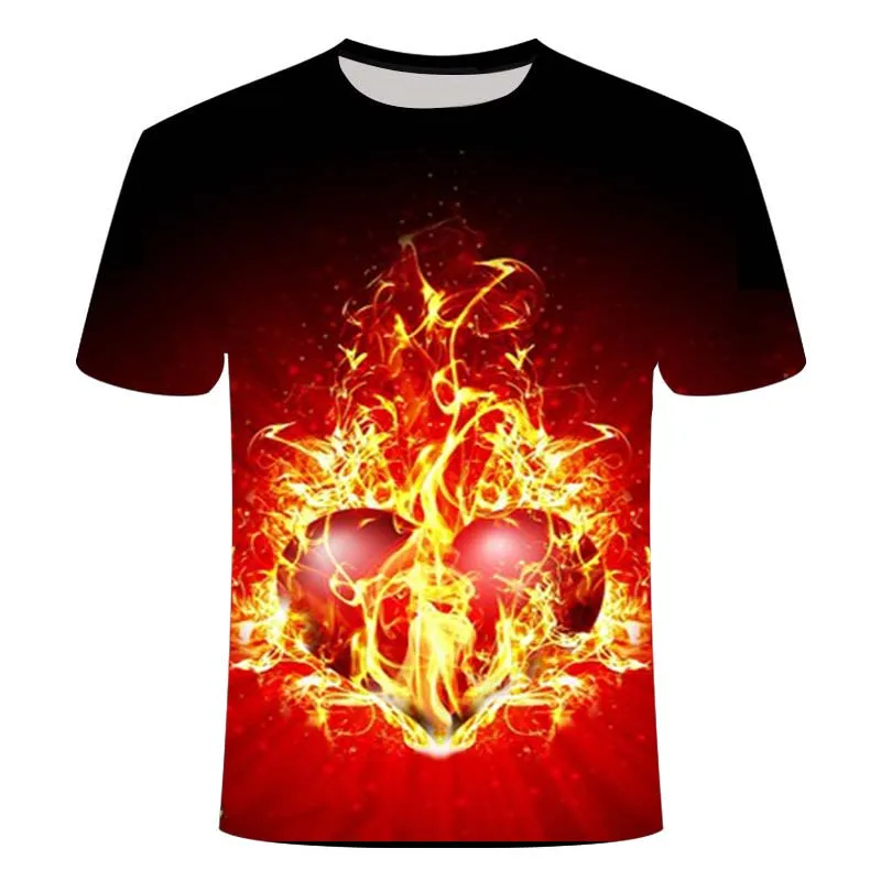 2021 new loose T-shirt summer comfortable 3D printing fashion flame casual shirt anime clothes short-sleeved O-neck T-shirt
2021 new loose T-shirt summer comfortable 3D printing fashion flame casual shirt anime clothes short-sleeved O-neck T-shirt