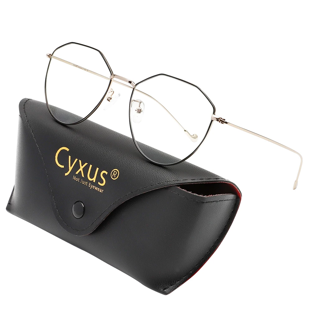 Cyxus анти-синий светильник, компьютерные очки, Корейская оправа из нержавеющей стали для женщин и мужчин, прозрачные линзы из поликарбоната, ...
Cyxus анти-синий светильник, компьютерные очки, Корейская оправа из нержавеющей стали для женщин и мужчин, прозрачные линзы из поликарбоната, ...