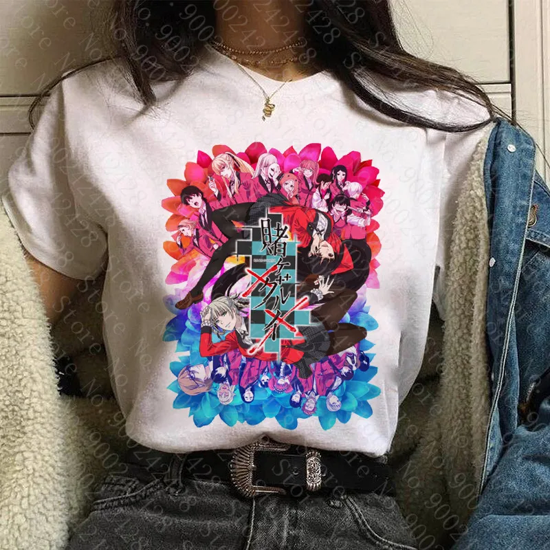 New Graphics Japanese Anime Kakegurui Jabami Yumeko Summer Clothes T-shirt Woman Harajuku Ulzzang Kawaii Casual Tee Tops T-shirt
New Graphics Japanese Anime Kakegurui Jabami Yumeko Summer Clothes T-shirt Woman Harajuku Ulzzang Kawaii Casual Tee Tops T-shirt