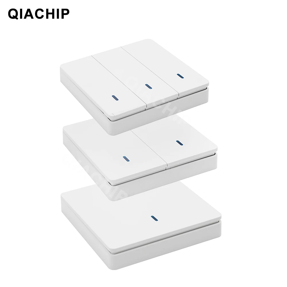 QIACHIP AC110v220vRelay Receiver Wireless Wall Switch 433MhzRadio Frequency Rremote Control Wall Panel Transmitter Safety Switch
QIACHIP AC110v220vRelay Receiver Wireless Wall Switch 433MhzRadio Frequency Rremote Control Wall Panel Transmitter Safety Switch