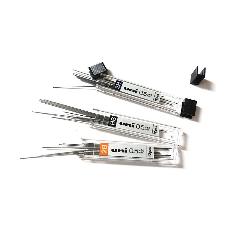 12Pcs/Box 0.5mm Pencil Lead 2B HB 2H Mechanical Pencil Replace Lead Pencil Refill Writing Drawing Art Sketch Erasable Stationery
12Pcs/Box 0.5mm Pencil Lead 2B HB 2H Mechanical Pencil Replace Lead Pencil Refill Writing Drawing Art Sketch Erasable Stationery