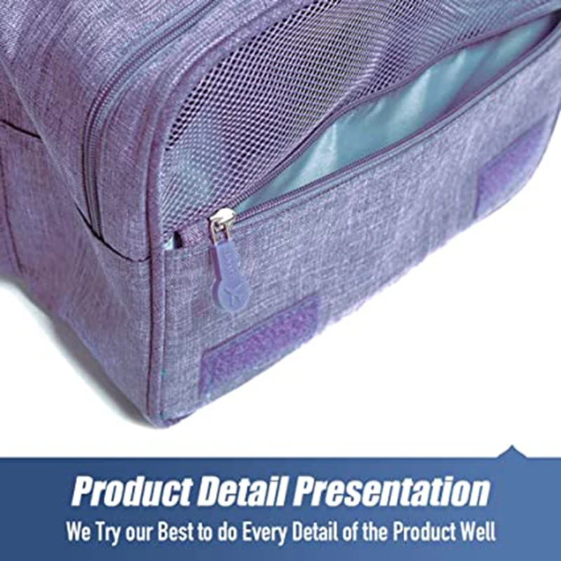 Hanging Travel Toiletry Bag Organizer Cosmetic Bag Portable Makeup Bag with Hook&Pockets,Waterproof Storage 5 Color for Bathroom
Hanging Travel Toiletry Bag Organizer Cosmetic Bag Portable Makeup Bag with Hook&Pockets,Waterproof Storage 5 Color for Bathroom