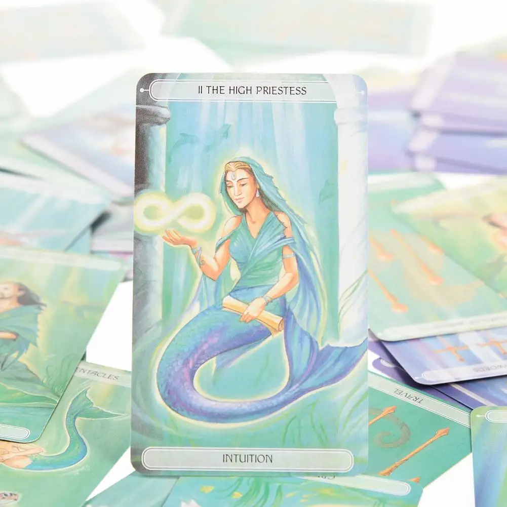 78PCS Traditional Game With Online Guidebook Board Games New Tarot Cards For Oceanic Interactive Divination Cards Board Games
78PCS Traditional Game With Online Guidebook Board Games New Tarot Cards For Oceanic Interactive Divination Cards Board Games