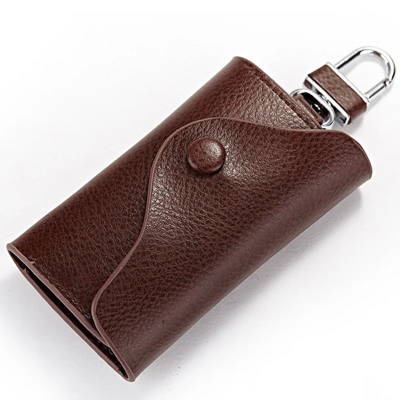 Cow Leather Men Car Key Case Women Keychain Housekeepers Wallets with Business Credit Case Holder Purse
Cow Leather Men Car Key Case Women Keychain Housekeepers Wallets with Business Credit Case Holder Purse