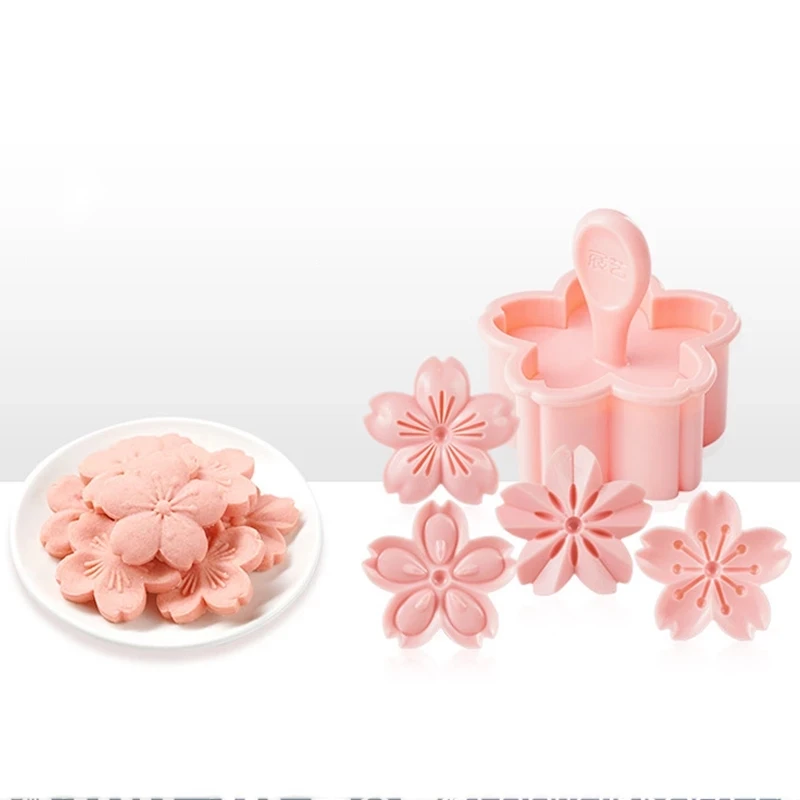 5pcs Sakura Flower Cake Mould Vivid 3D Fondant Cake Decoration Biscuit Cutter Mousse Chocolate Baking Tools for Kitchen
5pcs Sakura Flower Cake Mould Vivid 3D Fondant Cake Decoration Biscuit Cutter Mousse Chocolate Baking Tools for Kitchen