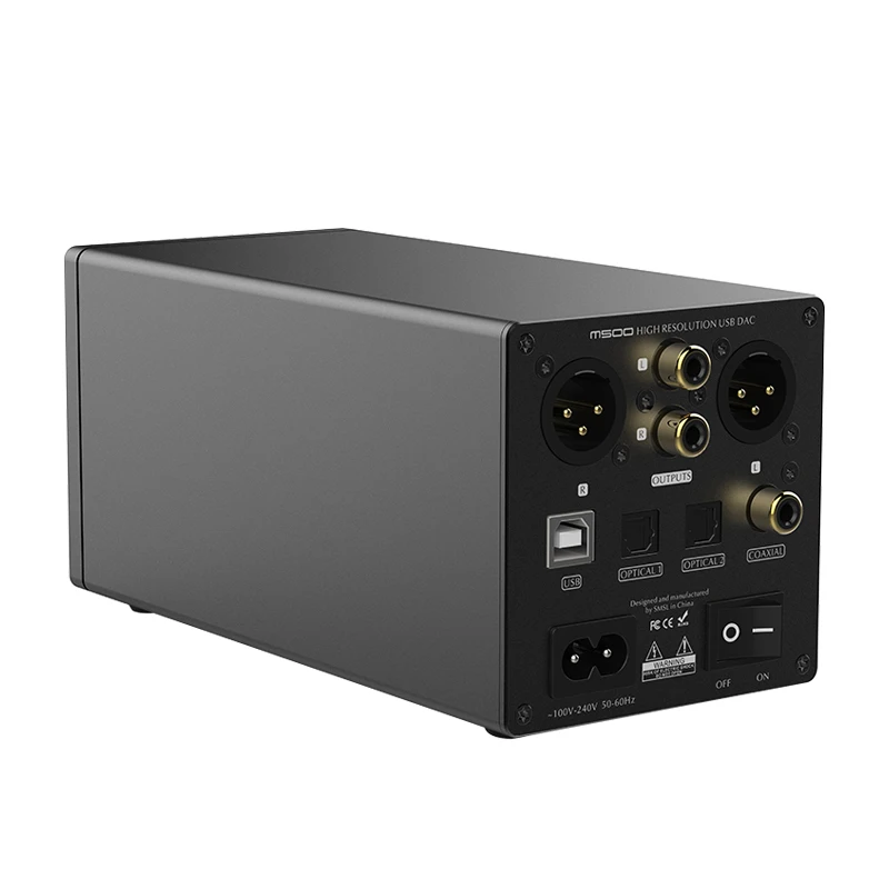 SMSL M500 Player MQA USB DAC Headphone Amplifier ES9038PRO Audio Decoding XMOS XU216 DSD512 32Bit/768Khz USB/OPT/COAX input
SMSL M500 Player MQA USB DAC Headphone Amplifier ES9038PRO Audio Decoding XMOS XU216 DSD512 32Bit/768Khz USB/OPT/COAX input