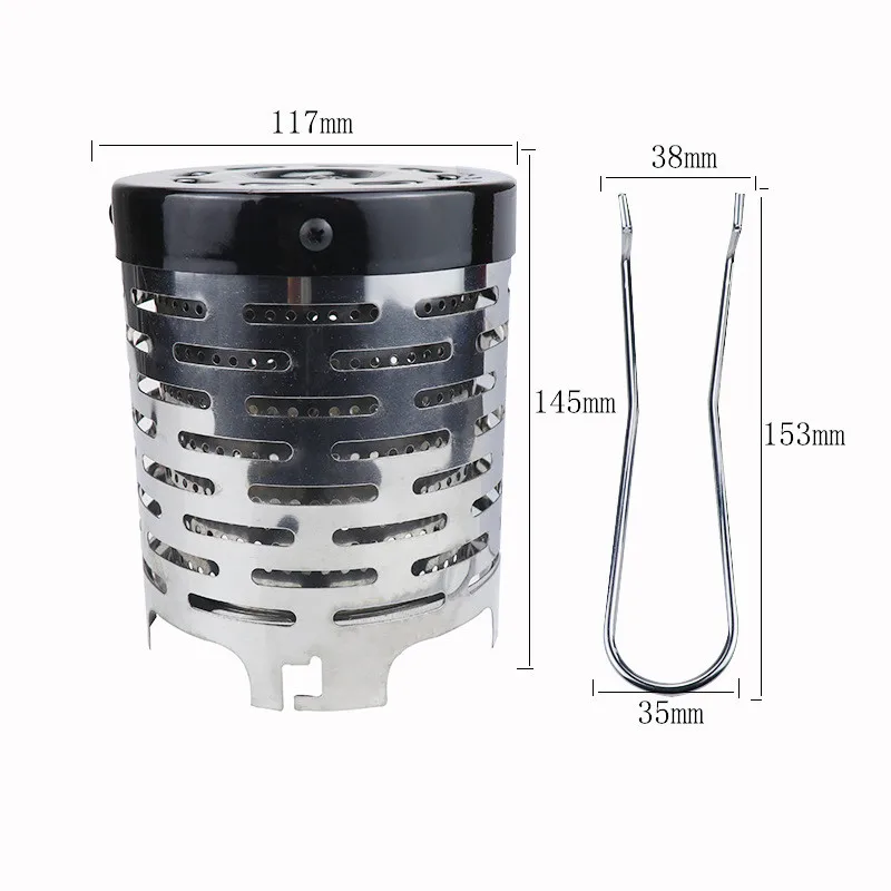 Outdoor Portable Gases Heater Stoves Heating Cover Mini Heater Cap Stainless Steel Gas Oven Burner Camping Stove Accessories
Outdoor Portable Gases Heater Stoves Heating Cover Mini Heater Cap Stainless Steel Gas Oven Burner Camping Stove Accessories