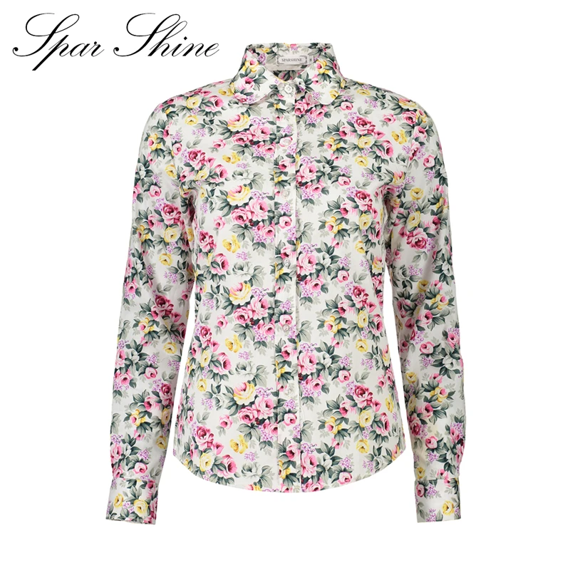 2020 Blusas Hot Sale Summer And Autumn Casual Women's Harajuku Print Long Sleeve Lapel Simple Shirt
2020 Blusas Hot Sale Summer And Autumn Casual Women's Harajuku Print Long Sleeve Lapel Simple Shirt