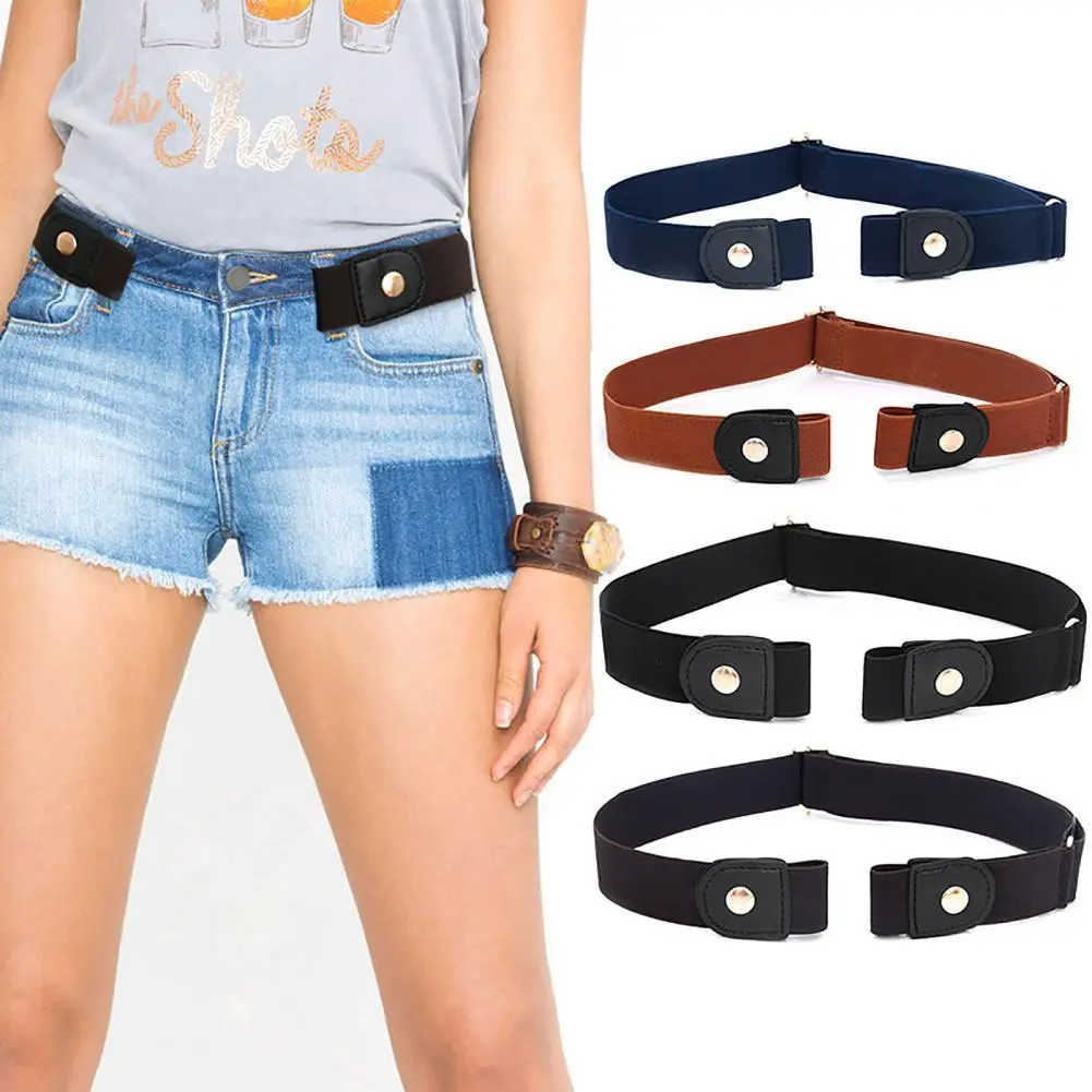 Women Waist Belt Adjustable Buckle Free Faux Leather Stretch Solid Color Fashion Waist Belt
Women Waist Belt Adjustable Buckle Free Faux Leather Stretch Solid Color Fashion Waist Belt
