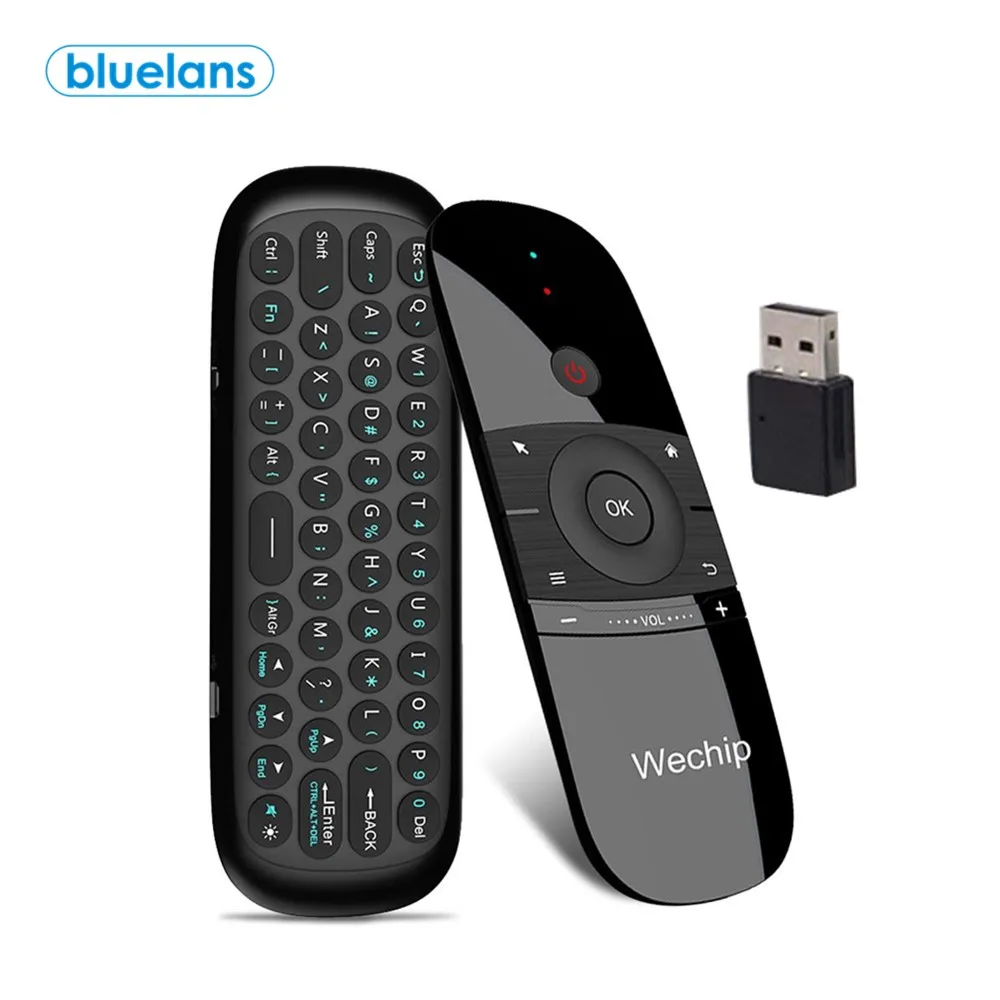 W1 2.4G Wireless Mini Keyboard Air Mouse Smart Remote Control for Smart TV Android TV Box Fire TV Multifunctional Keyboard
W1 2.4G Wireless Mini Keyboard Air Mouse Smart Remote Control for Smart TV Android TV Box Fire TV Multifunctional Keyboard