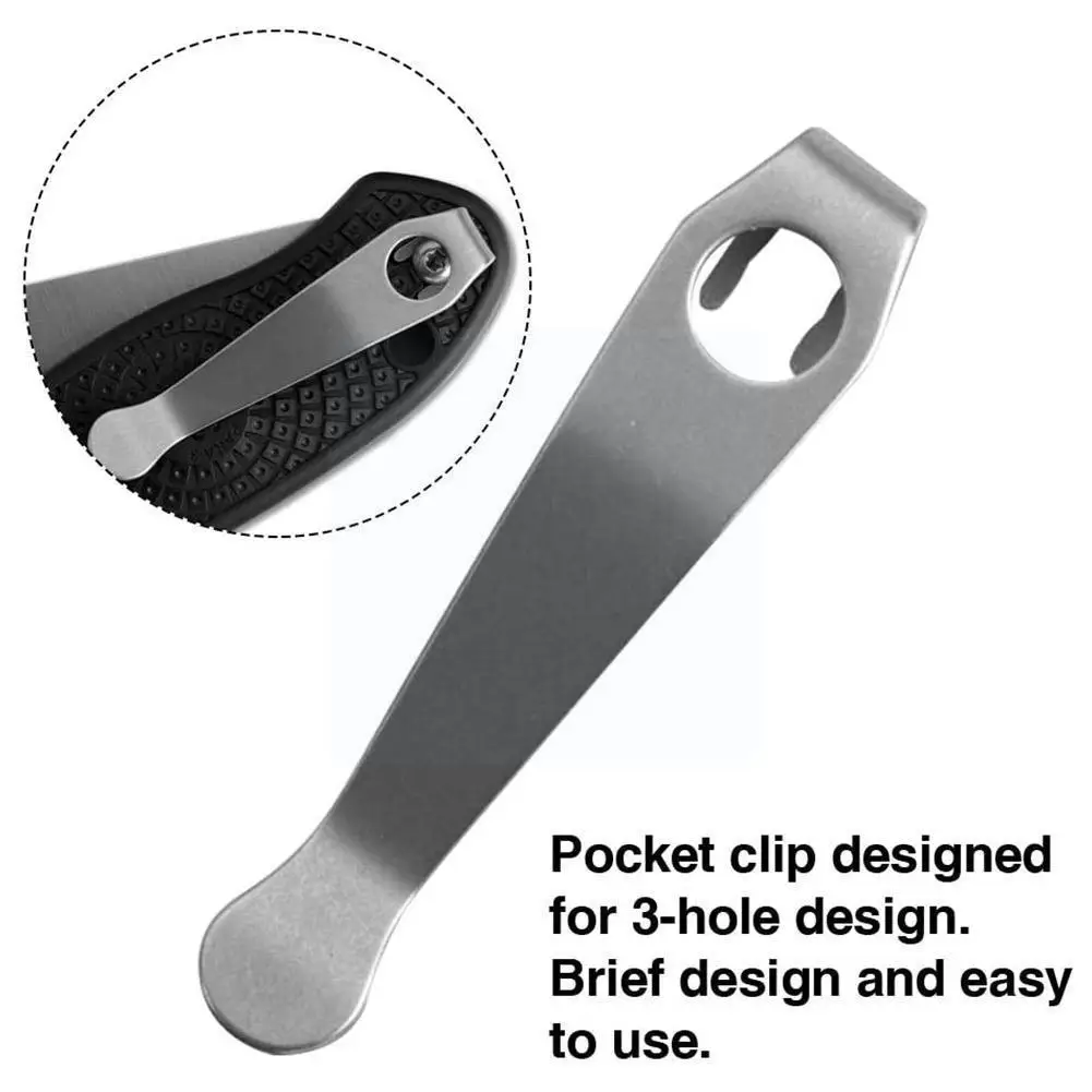 1PC Titanium Alloy Belt Clip Back Is Suitable For A Of Lightweight Clips Models Of Variety Folding Pocket Knife N5J5
1PC Titanium Alloy Belt Clip Back Is Suitable For A Of Lightweight Clips Models Of Variety Folding Pocket Knife N5J5