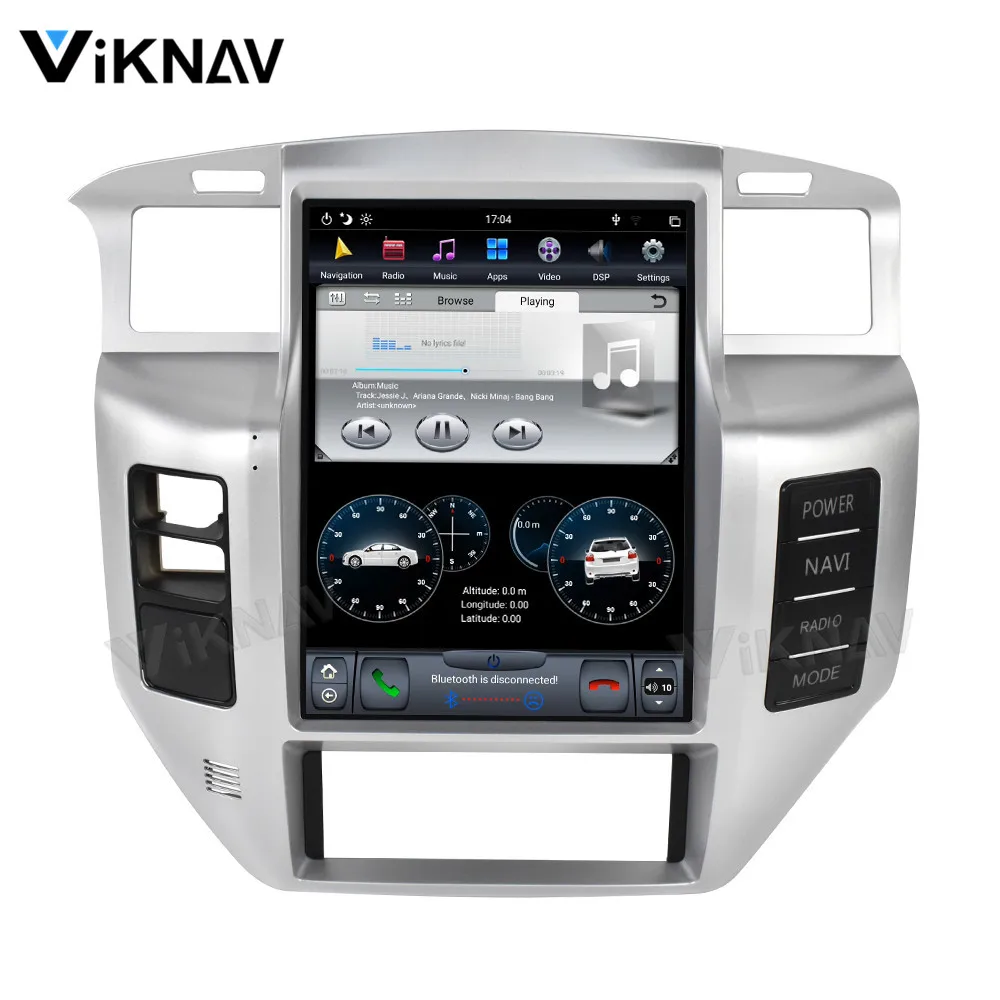 Автомагнитола для Nissan патруль Y61 2004-2019 Android, мультимедийный плеер серебристого цвета
Автомагнитола для Nissan патруль Y61 2004-2019 Android, мультимедийный плеер серебристого цвета