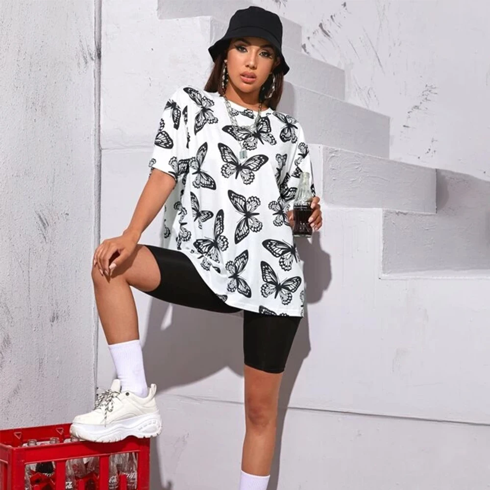 Super Cool 3D Print Butterfly Women T-shirt Short Sleeve Tees Plus Size T-shirts
Super Cool 3D Print Butterfly Women T-shirt Short Sleeve Tees Plus Size T-shirts