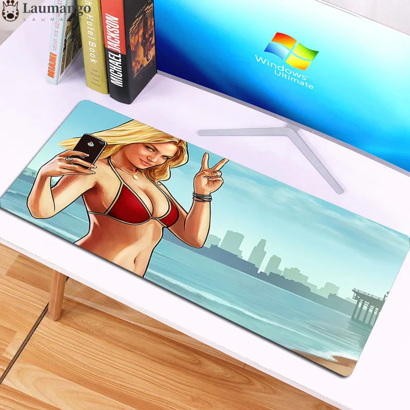 Large Gaming Mouse Pad Gamer Lock Edge Keyboard Mouse Mat Gaming Grande Desk Mousepad For Grand Theft Auto Game gaming mouse pad
Large Gaming Mouse Pad Gamer Lock Edge Keyboard Mouse Mat Gaming Grande Desk Mousepad For Grand Theft Auto Game gaming mouse pad