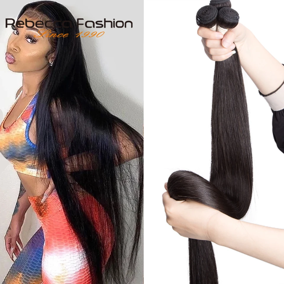 Rebecca Brazilian Straight Human Hair Extension Remy Hair Bundle Deal 30 32 34 36 Inch Long Hair Weave 1/3/4 Double Weft Thick
Rebecca Brazilian Straight Human Hair Extension Remy Hair Bundle Deal 30 32 34 36 Inch Long Hair Weave 1/3/4 Double Weft Thick