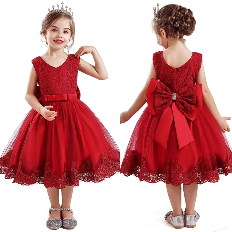 Red Girls Dress For Wedding and Party Dress Children Costume Christmas Kids Dresses For Girls Princess Dress Vestido infantil
Red Girls Dress For Wedding and Party Dress Children Costume Christmas Kids Dresses For Girls Princess Dress Vestido infantil