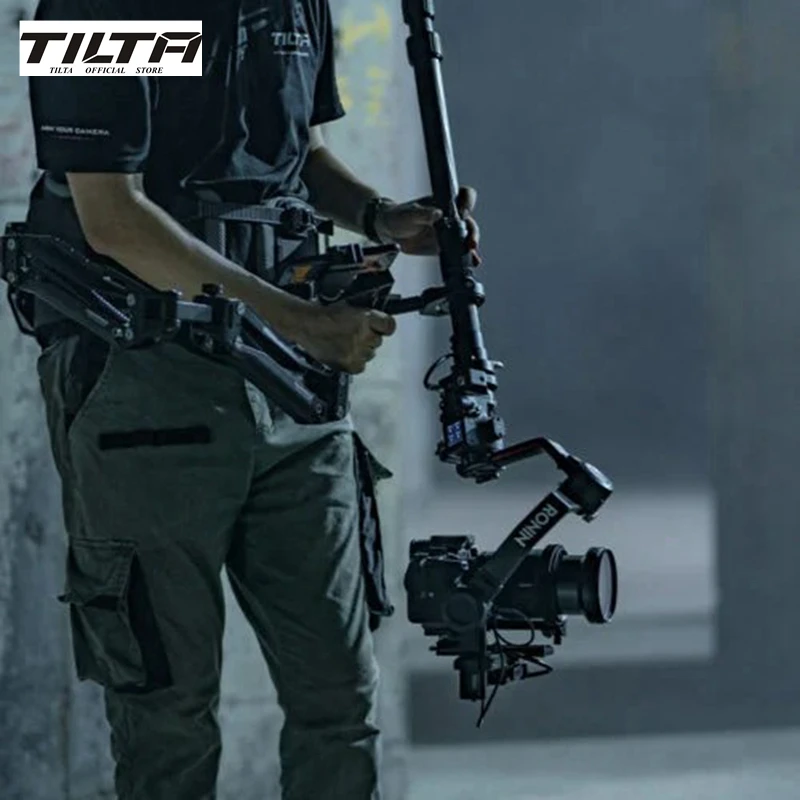 TILTA GSS-T01-V Float Handheld Gimbal Steadicam Support System For DJI RONIN S RS2 RC2 Gimbal RS2 shooting Kit
TILTA GSS-T01-V Float Handheld Gimbal Steadicam Support System For DJI RONIN S RS2 RC2 Gimbal RS2 shooting Kit