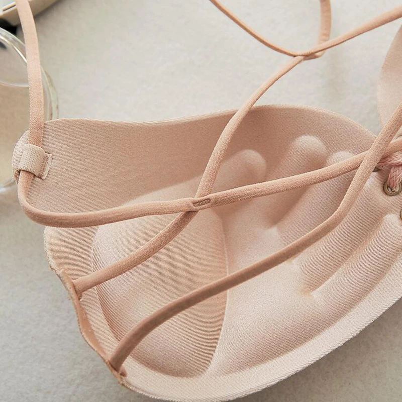 Sexy Push Up Bra Backless Bralette Lady Strappy Drawstring Lingerie Solf Underwear Breathable Seamless Womens Clothing
Sexy Push Up Bra Backless Bralette Lady Strappy Drawstring Lingerie Solf Underwear Breathable Seamless Womens Clothing