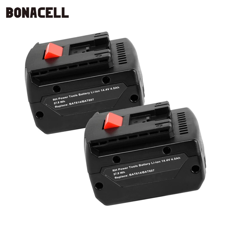 14 4 V 4.0A для Bosch BAT614 BAT607 BAT607G BAT614G аккумуляторная литий ионная батарея электрическая