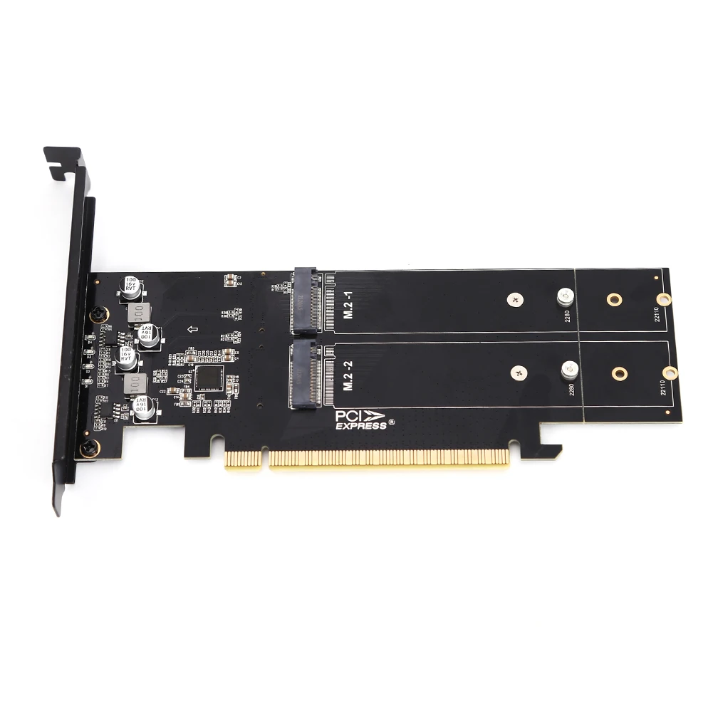 M.2 X16 TO 4X NVME PCIE3.0 GEN3 X16 TO 4*NVME RAID CARD PCI-E VROC CARD Supports Motherboards LED Work Lights
M.2 X16 TO 4X NVME PCIE3.0 GEN3 X16 TO 4*NVME RAID CARD PCI-E VROC CARD Supports Motherboards LED Work Lights