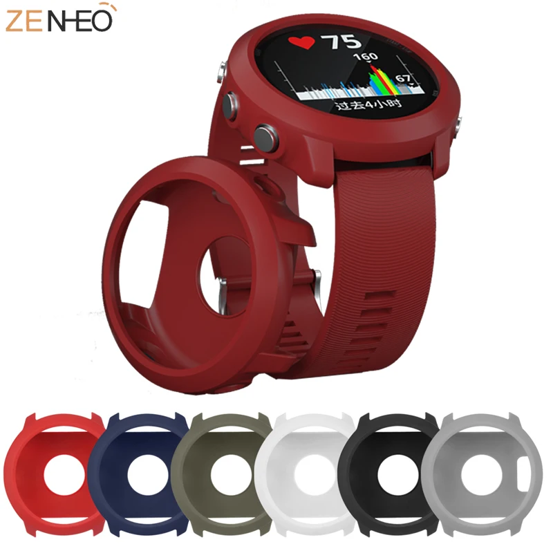 Soft silicone Light-weight colourful Protector Case Cover For Garmin Forerunner 645/645 Music Smart Watch
Soft silicone Light-weight colourful Protector Case Cover For Garmin Forerunner 645/645 Music Smart Watch