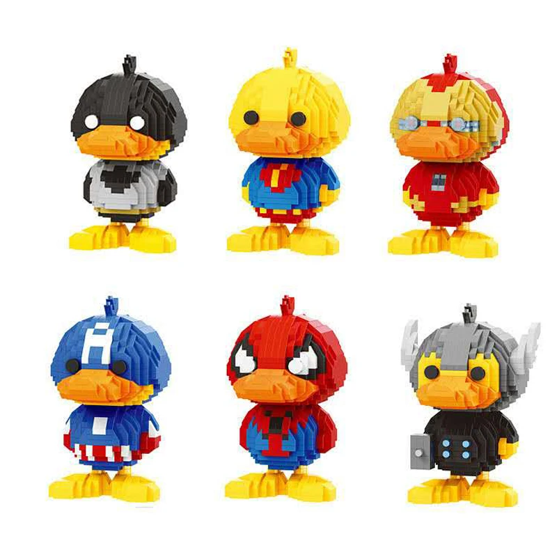 Balody Creator Mini Blocks Cartoon Hero Duck Building Bricks Model Anime Auction Figure Girl Gifts Toys For Kids and Adult 18132
Balody Creator Mini Blocks Cartoon Hero Duck Building Bricks Model Anime Auction Figure Girl Gifts Toys For Kids and Adult 18132