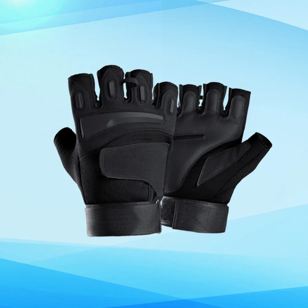 1 Pair Comfortable Outdoor Half-finger Sports Fitness Riding Hand Cycling for Men (Black, Size)
1 Pair Comfortable Outdoor Half-finger Sports Fitness Riding Hand Cycling for Men (Black, Size)
