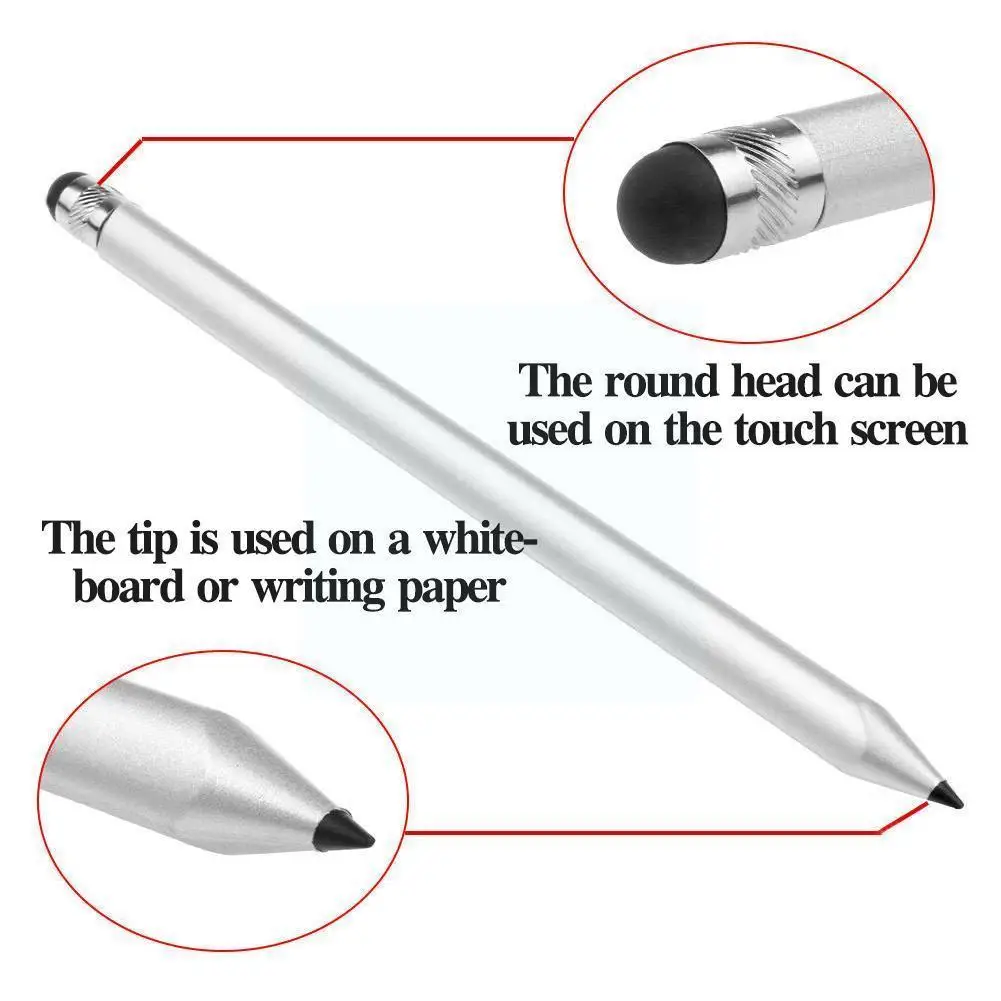 Dual Head Screen Stylus Pencil High Quality Capacitive For Samsung Stylus Pen Pen Phone Accessories For i-Pad PC Tablet T7B1
Dual Head Screen Stylus Pencil High Quality Capacitive For Samsung Stylus Pen Pen Phone Accessories For i-Pad PC Tablet T7B1