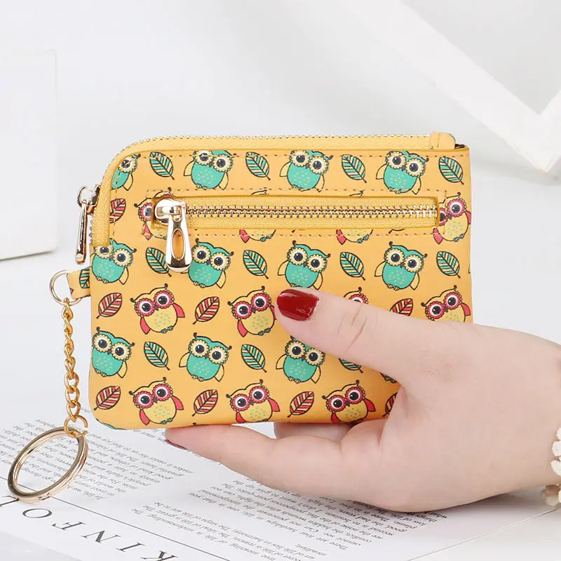 Fashion Women Men Kids Mini Wallet Ladies Double Zipper Coin Purse Multifunctional Small Coin Credit Card Key Ring Wallet
Fashion Women Men Kids Mini Wallet Ladies Double Zipper Coin Purse Multifunctional Small Coin Credit Card Key Ring Wallet