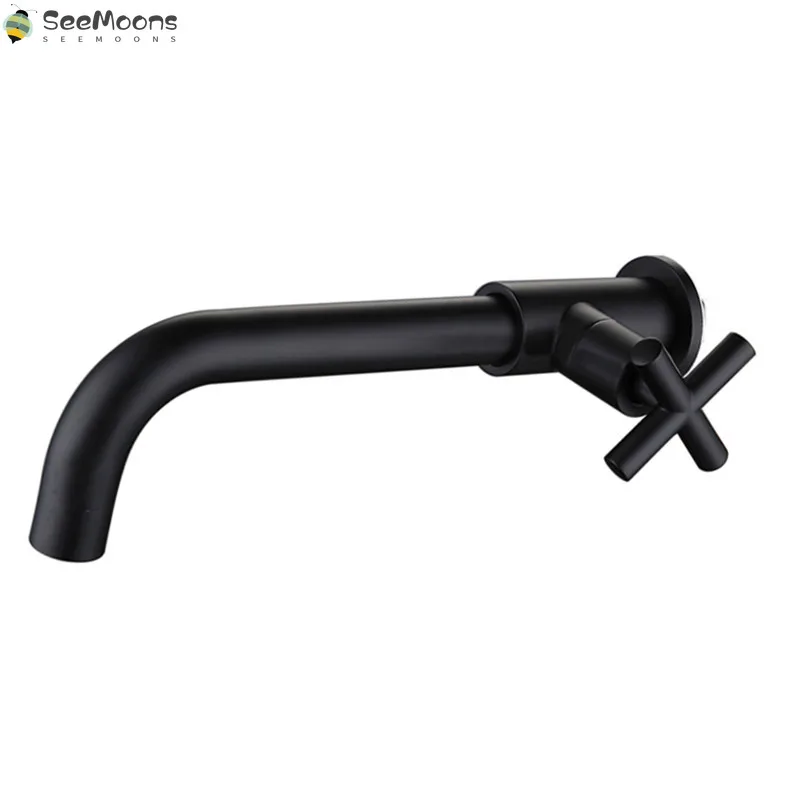Chrome & Black Out Door Garden Wash Faucet Wall Mount Sink Cold Water Tap Solid Brass Bathroom Hardware
Chrome & Black Out Door Garden Wash Faucet Wall Mount Sink Cold Water Tap Solid Brass Bathroom Hardware